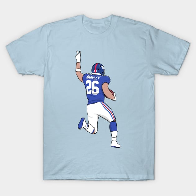 rsclvisual Saquon and Peace Sign T-Shirt