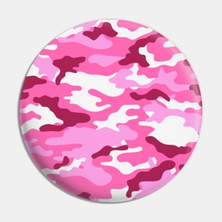 Military Camouflage / Camouflage Militaire / Camuflaje Militar / Flecktarn (Magenta) Pin