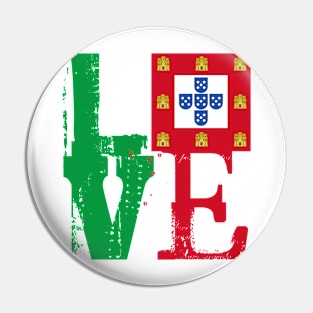 LOVE Portugal Pin