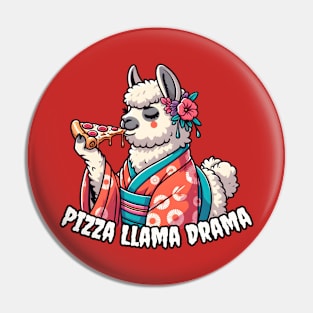 Pizza llama Pin