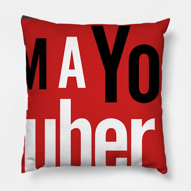 I'm a Youtuber for men Pillow by ajrocks