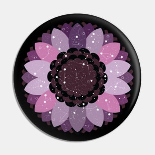 Celestial Flower [demigirl] Pin