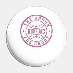 Stamp City Of The Hague Pin
