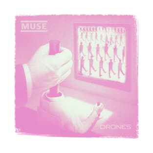 Muse DRONES pink ver T-Shirt