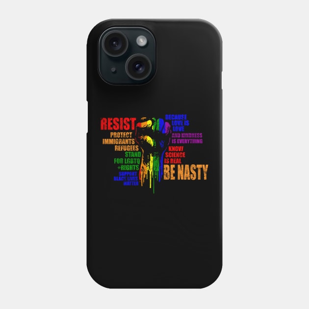 'March Equality' Cool Resist Equality Phone Case by ourwackyhome