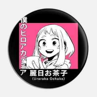 Uraraka Ochako Smiling Pin