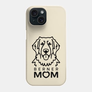 Berner Mom Line Art Phone Case