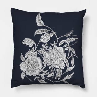 Flower Sketch Pillow