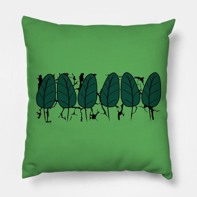 Dark forest Pillow by DunieVu95