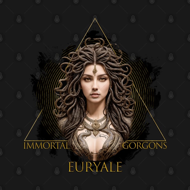 Euryale Immortal Gorgons Sisters by Pictozoic