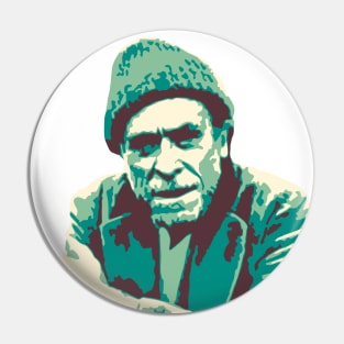 Charles Bukowski Pin