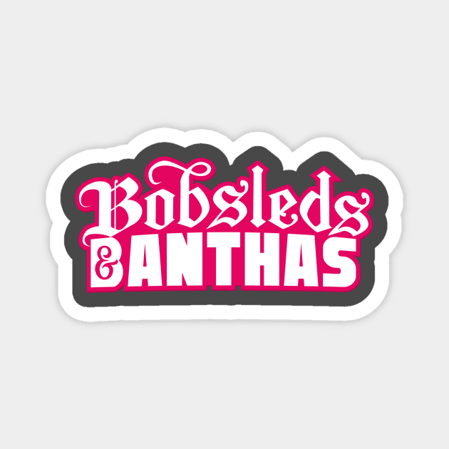 Classic - Bobsleds & Banthas Logo Magnet by Bobsleds & Banthas