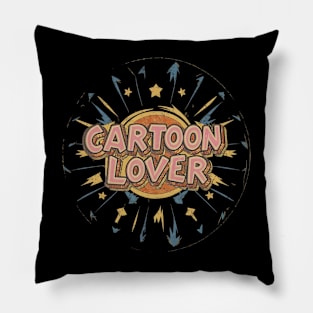 Laugh Out Loud: Cartoon Lover's 80s Throwback Pillow