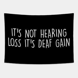 Funny Hearing Loss Cochlear Implant Deaf And Hard Of Hearing Tapestry