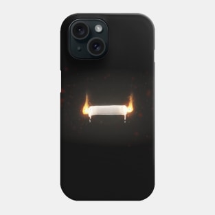 Burning A Candle At Both Ends Phone Case