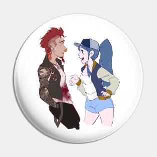 Nice to Meet You! (DanganRonpa — no background) Pin