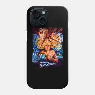 Scissorhands Saga Edward's Tale Of Love And Struggle Phone Case