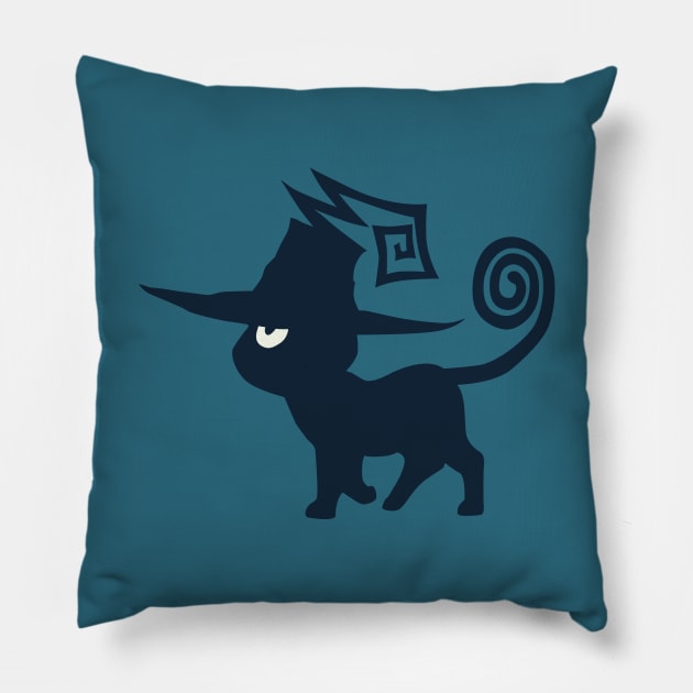 Blair the Halloween Cat Pillow by Cartoonime Stoner