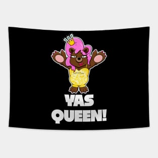 I won't eat you! - Yas Queen Tapestry