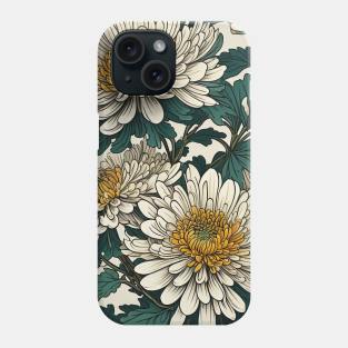 Chrysanthemum flowers Phone Case