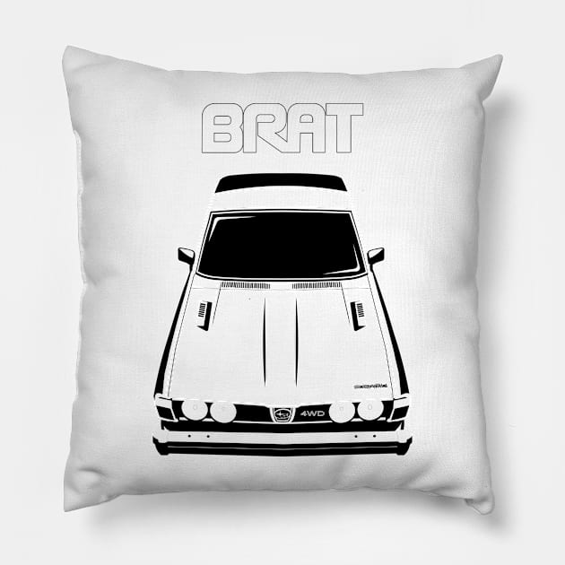 Brat GL 1979-1982 Pillow by jdmart