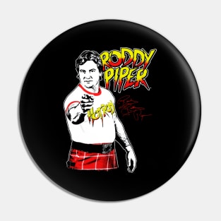 Roddy piper Punch Pin