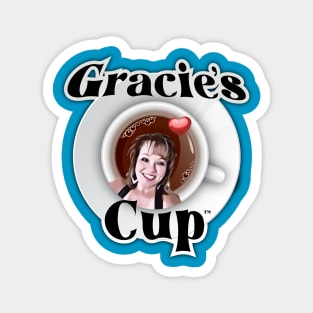 Gracie's Cup Logo Magnet