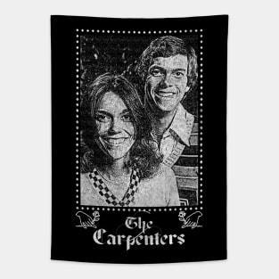 The Carpenters // Vintage Faded Aesthetic Design Tapestry