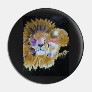 Lion Love Pin