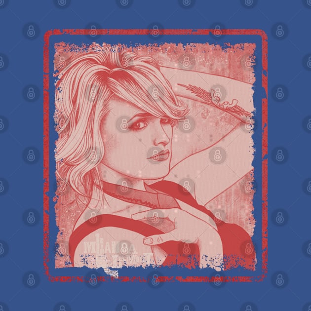 miranda lambert #3 vintage design on top by agusantypo