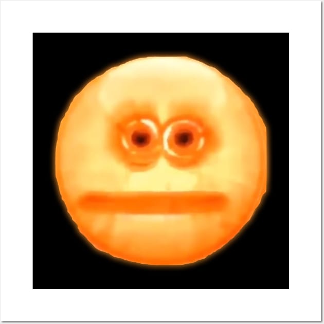 Cursed Emoji Meme Art Board Prints for Sale