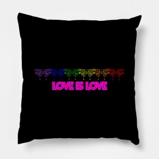 Love is love butterflies Pillow