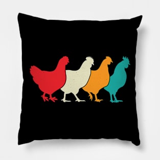 Vintage Chicken Pillow