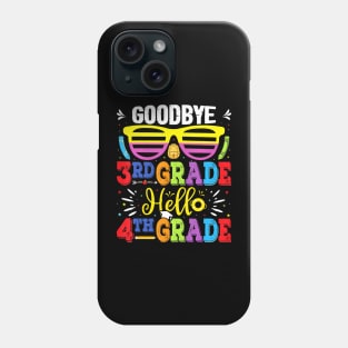 Kids Goodbye 3Rd Grade Hello 4Th Grade Back To School Phone Case