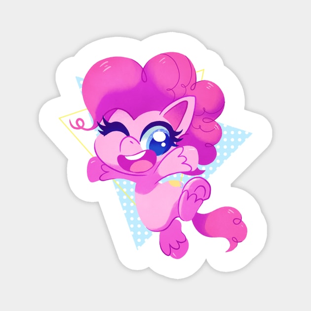 Pony Life - Pinkie Magnet by sharmie