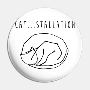 Cat...stallion Pin