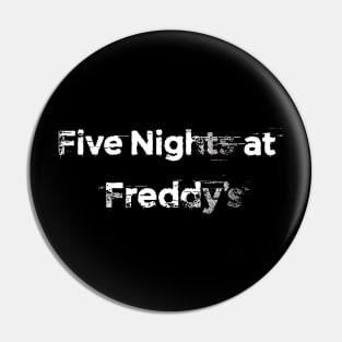 Five Nights at Freddy's Security Breach Symbol Logo Pin