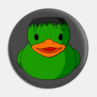 Green Monster Rubber Duck Pin