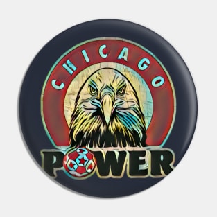 Chicago Power Soccer Pin