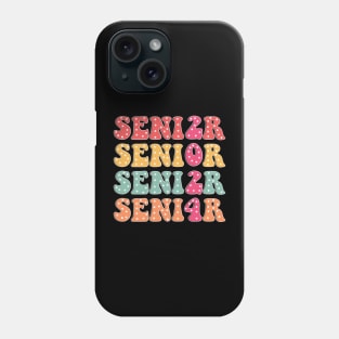 Senior 2024, Retro Graduation, Class of 2024, High School Senior Phone Case