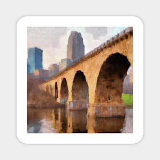 Stone Arch Bridge Minneapolis Magnet