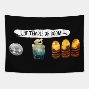 Temple of Doom Artifacts Tapestry