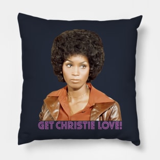 Get Christie Love! - Teresa Graves - 70s Cop Show Pillow