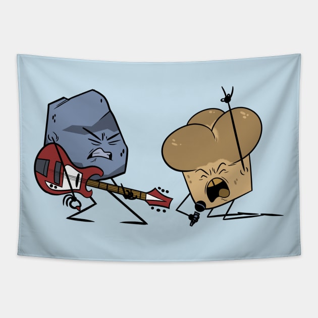 It's Only Rock And Roll Tapestry by HeroInstitute