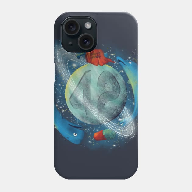 Life, Universe and Everything Phone Case by Lithium