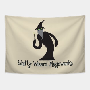 Shifty Wizbiz Logo Tapestry