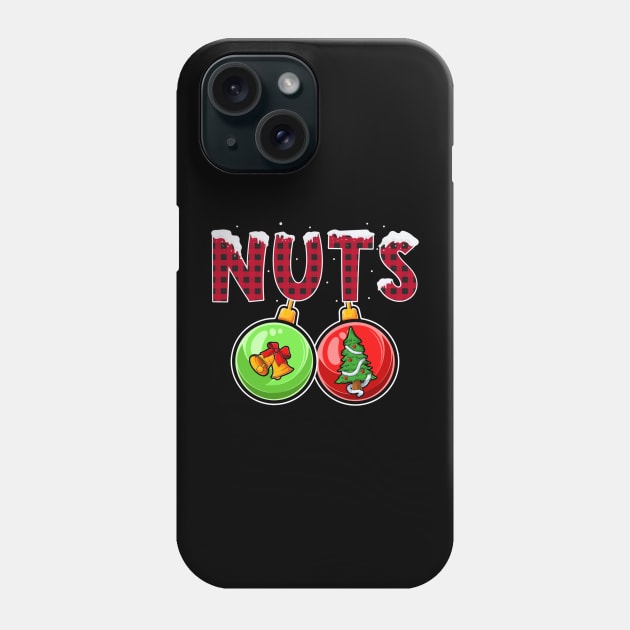 Chest Nuts Christmas Matching Couple Chestnuts Phone Case by fenektuserslda