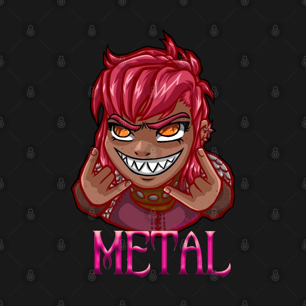 Nimona - Metal by Artimas Studio