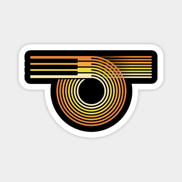 OSC - Keyboard Logo (Orange) Magnet by OpusScience