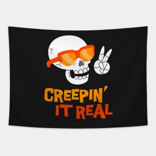 Creepin' It Real - halloween-for-women Tapestry